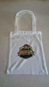 กระเป๋าผ้าพร้อมสกรีนใส่กระดาษเอสี่ได้10×12นิ้ว