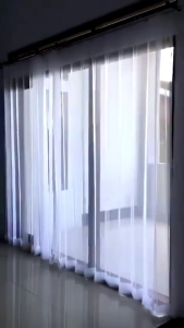 fitras gorden putih polos dalaman gorden hordeng jendela model cantolan