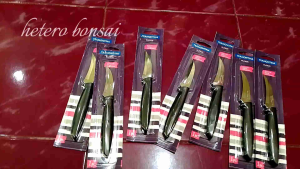 Pisau Kambium Cangkok Grafting Okulasi Bonsai Tanaman Hias Stainlees Steel - TRAMONTINA PLENUS