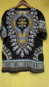 Baju Pantai Morif Asmat & Kaos Santai Pria Wanita