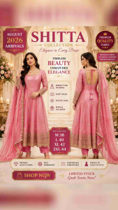[PRE-ORDER] 2026 AUG DUSTY PINK NEW ARRIVAL PREMIUM BOLLYWOOD ANARKALI SUIT DUSTY PINK EMBROIDERY PARTY WEAR WITH DUPATTA ( DELIVERY 10 WORKING DAYS) ETA: 2026-12-30 | ANARKALI GOWN DUSTY PINK BOLLYWOOD PARTY WEAR EMBROIDERY DRESS | INDIAN ANARKALI SUIT