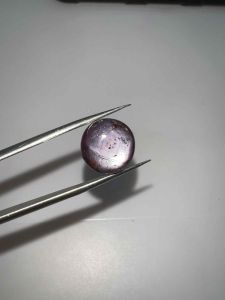 11000-ĐÁ RUBY NAM PHI SAO HỒNG TÍM NHẠT ( THIÊN NHIÊN ) KHÔNG XỬ LÝ.