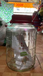 Bình ngâm rượu thuỷ tinh 2L/3L/5L/8L/10L/16L/20L/22L