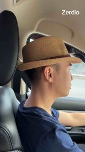 Mũ Phớt Cói Nam Nữ Nón Fedora Vành Nhỏ MP02 Lịch Lãm