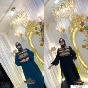 READY GAMIS SHR//GAMIS RAYA BORDIR SHR//BISA COD