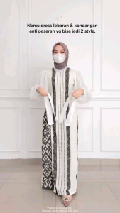 Baju Couple Tenun New Padma Broken White