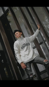 Jaket Sherpa Hitam Putih Southweek: Jaket Panas & Nyaman