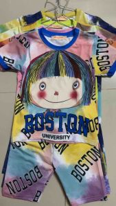 9-40kg HOT trend mới về- bộ thun lạnh ngố lửng bé gái- thun mềm mịn mát bao đẹp 100