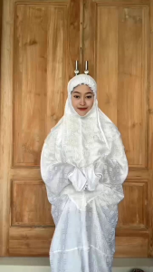 MUKENA DEWASA TERUSAN SUTRA BLIZT/ADEM NYAMAN/HARGA TERJANGKAU