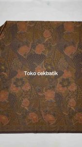 Kualitas Ekspor Motif Batik Bali Unik Elegan (Abu-abu)