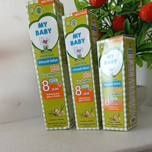 My BABY Minyak Telon Plus 150 mL/ 90 mL / 60mL - Minyak Bayi Anti Nyamuk 8 jam / NAHISA1