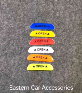 1pcs Universal Open Reflective Car Door Stickers Safety Warning Mark Warning Signal