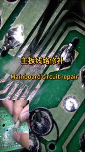 Lanrui j9 Penyambung jalur pcb lan rui j9nano conductive silver paste