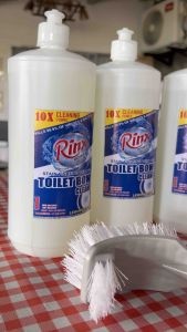 Rinx Buy 6 Get 1 Item (6pcs THICK GEL TOILET BOWL CLEANER + 1 FREE Brush) Cleaning THICK Fragrance Household