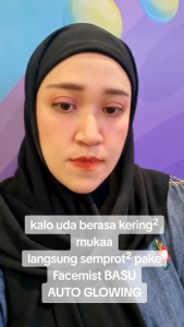 Facemist Tsubasu 4 in 1 sebagai Toner Serum Soothing Spray Setting Spray dengan DNA Salmon