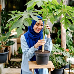 Pepaya Kerdil Bisa Tabulampot /bonsai (10 butir bibit asli 100%)