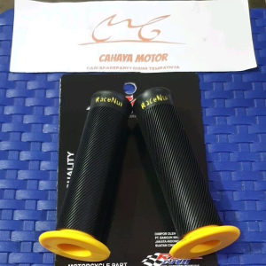 HAND PAD HAND GRIP BULU WARNA KUNING/YELLOW MERK RACE NUI