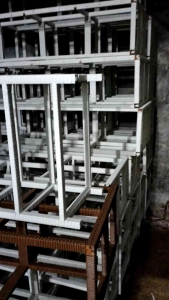 Lemari Rotan Sintetis 6 Laci Susun Meja Tv Minimalis Murah