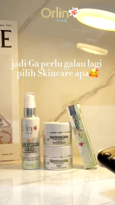 ORLIN BEAUTY SKINCARE ORI PAKET ACNE GLOWING JERAWAT BERUNTUS HINGGA MERADANG