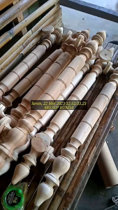 Handle Pintu Kayu Jati Pegangan Pintu Mentah Ukuran 80cm