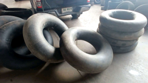 ยางใน สำหรับลอยน้ำ กะชังปลา ยางในรถมือสอง 20 วงรถสิบล้อ พร้อมใช้งาน