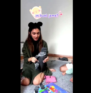 Mukenah Lengkap Anak Balita Perempuan Motif Adem Dingin