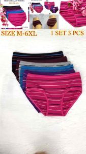 Seluar dalam push up wanita plus size Women Panties PLUS SIZE M Size To 6XL Size Women Panties Briefs