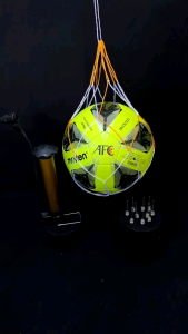 Bola Futsal Molten AFC Gratis Pompaan Jaring Pentil Bahan PU Berkualitas Tinggi Water Proof