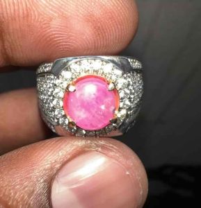 Batu Ruby birma Natural Ruby star Burma Rubi birma star Ruby Burma