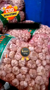 BAWANG PUTIH BERSIH 1KG- 500gram