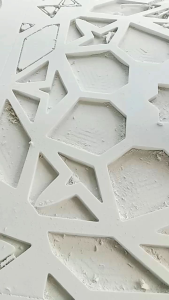Cetakan Masif CNC Gypsum/Beton Model Panel Ornamen