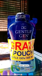 Detergen cair konsentrat Gentle Gen 700ml gratis 300ml