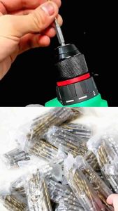 Bộ 13 Mũi Khoan Thép Gió HSS Titanium Chuôi Lục Giác Dễ Dàng Thay Đổi Kích Thước 15 - 6.5mm
