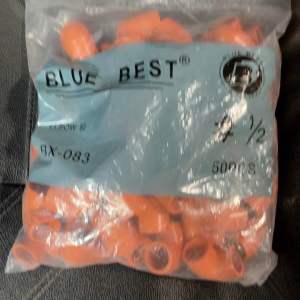 (Per bag)Elbow ELECTRICAL PVC CONDUIT ELBOW 1/2”3/4”1”( ORANGE )
