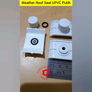 (20 Set) Roof Seal Putih Atap UPVC Baut Roofing 7CM