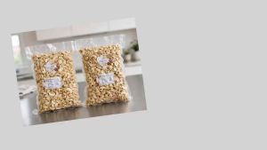 Raw Split Cashew Nuts in 1 kilo Vacuum-Sealed Bags.