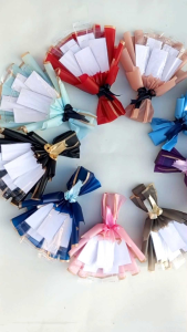 Buket Kosongan 5 Slot Uang - Free Kartu Ucapan | Buket Uang DIY Hadiah Ulang Tahun Wisuda Kado Unik