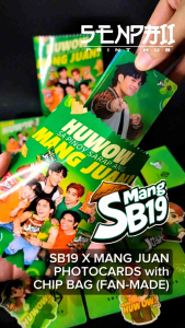 SB19 X MANG JUAN | FAN-MADE PHOTOCARDS with CHIP BAG