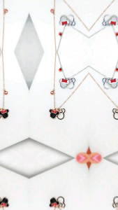 Kalung Titanium Mickey Mouse Anti Karat Style Korea Xpid