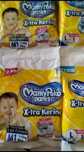MamyPoko Pants X-tra Kering Renceng S/M/L/XL