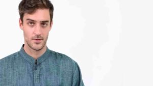 Baju Koko Polos Linen/Baju Koko GAMSYI Lengan panjang pria dewasa /BAJU KOKO GAMSYI TERBARU