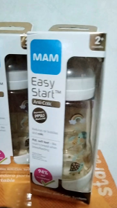 MAM Dual Anti-Colic PPSU Baby Bottle (160ml & 260ml)