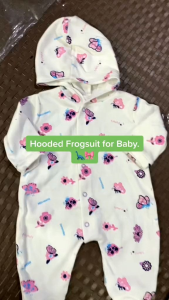 Baby Hooded Frogsuit