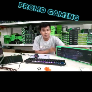 Keyboard Gaming 2 in 1 Free Keycaps & Extra Bonus Mousepad