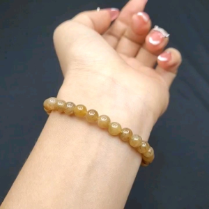 Ngọc Hòa Điền Màu Hoàng Phỉ  - Phong Thủy TUDO