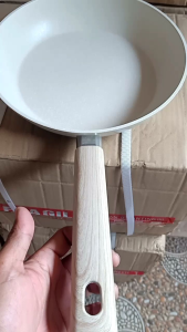 Fry Pan Marbel Coating / Fry Pan Wajan Marmer / Teflon Anti Lengket / Penggorengan Bottom Induksi