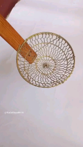 serokan/saringan mie ayam/soto no 05 asli kuningan murni anti karat