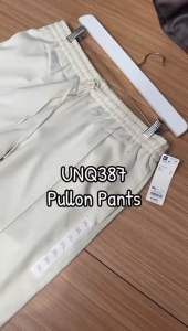 Celana Panjang Wanita Murah 387 Pullon Pants Black/ Natural