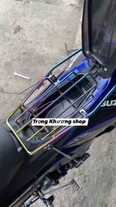BAGA CHO SATRIA RAIDER inox xititan loại dày đẹp ( hàng loại 1)