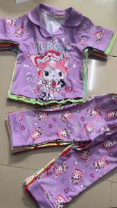 11-43kg Cần Thơ- Bộ pizama bé gái tay ngắn quần dài thun lạnh 3D loại 1 mềm mịn mặc siêu êm bền đẹp 119